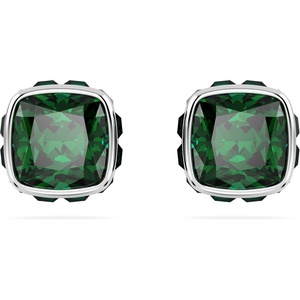 Swarovski Crystal Chroma Jewelry Collection, Heart Shaped Crystal, Latch Back Earring Closure, Lobster Claw Clasp Bracelet(May – Green)