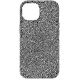 Swarovski High Phone Case for iPhone 14, with Integrated Bumper, Silver Crystals; Part of The High Collection(Silver Tone)