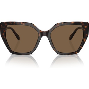 Swarovski womens Sk6016 Cat Eye Sunglasses(Dark Havana/Dark Brown)