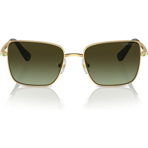 Swarovski womens Sk7015 Square Sunglasses(Havana/Dark Brown)